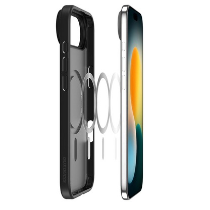 MagSafe Hülle für Apple iPhone 17 Air, DUX DUCIS, Yind, Schwarz
