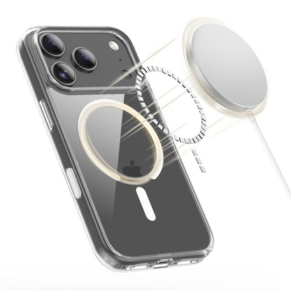 MagSafe Case for Apple iPhone 17 Pro, Tech-Protect, Flexair Hybrid CC, Transparent