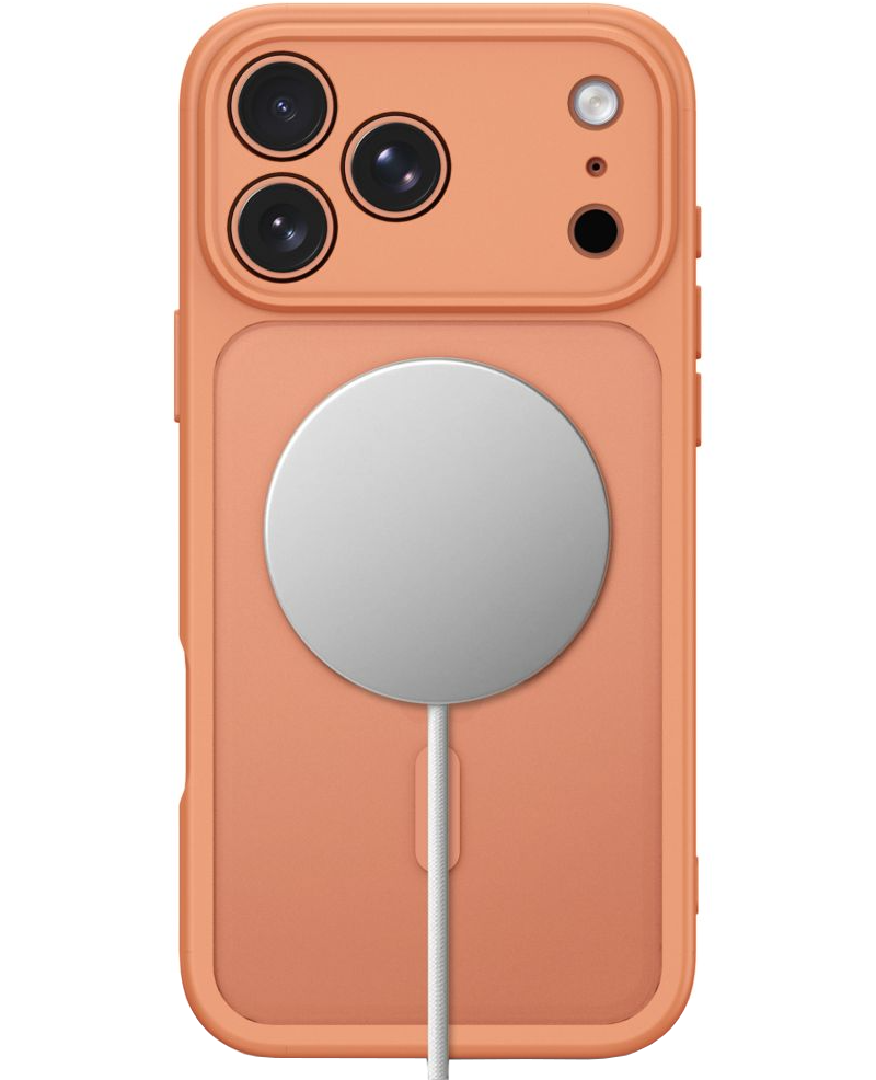 MagSafe-Hülle für Apple iPhone 18 Pro / 17 Pro, Tech-Protect, BasicMag, Matt Orange