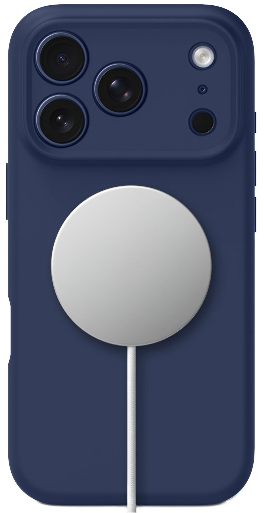 MagSafe Hülle für Apple iPhone 17 Pro, Tech-Protect, Silikon, Marineblau