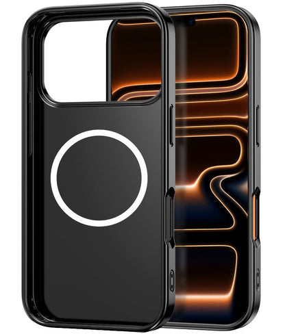 MagSafe Case for Apple iPhone 17 Pro, Tech-Protect, Lamano Leopard, Black