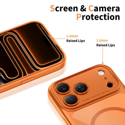 MagSafe Hülle für Apple iPhone 17 Pro, Tech-Protect, MagPeak, Orange