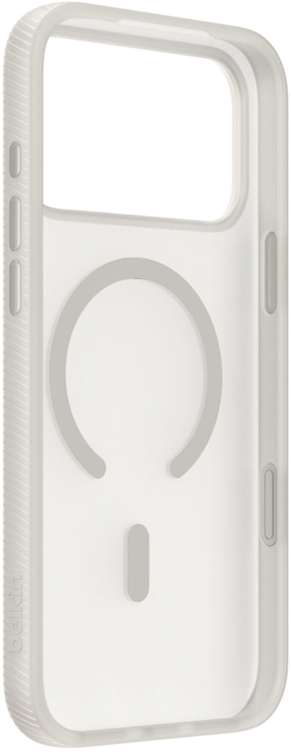 MagSafe-Hülle für Apple iPhone 17 Pro, Belkin, SheerForce Grip, Beige MSA035hqSA