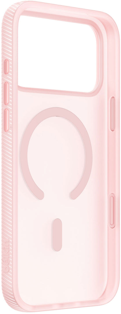 MagSafe-Hülle für Apple iPhone 17 Pro, Belkin, SheerForce Grip, Rosa MSA035hqPK