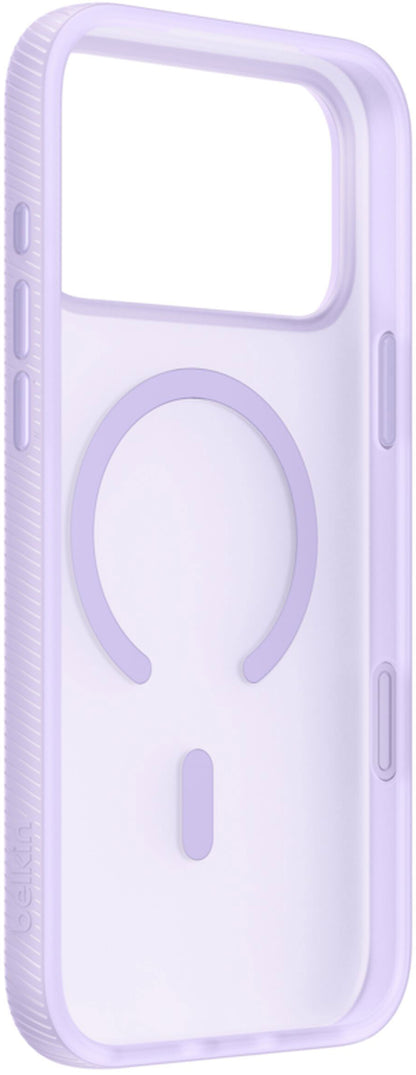 MagSafe-Hülle für Apple iPhone 17 Pro Max, Belkin, SheerForce Grip, Violett MSA036hqLV
