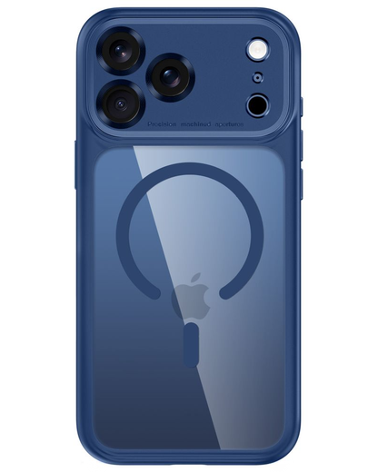 MagSafe-Hülle für Apple iPhone 18 Pro Max / 17 Pro Max, Tech-Protect, MagPeak CC, Marineblau
