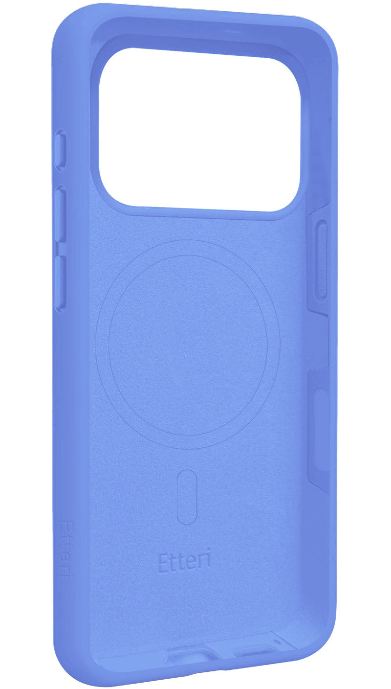 MagSafe-Hülle für Apple iPhone 18 Pro / 17 Pro, Etteri, Silicone Mag, Blau