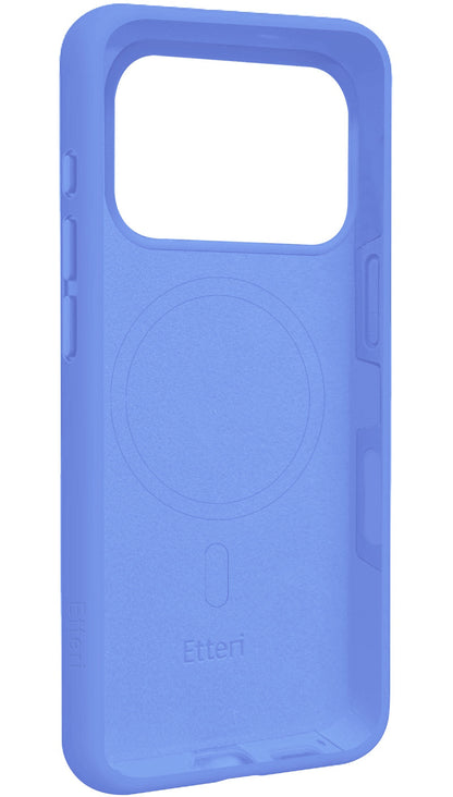 MagSafe-Hülle für Apple iPhone 18 Pro / 17 Pro, Etteri, Silicone Mag, Blau