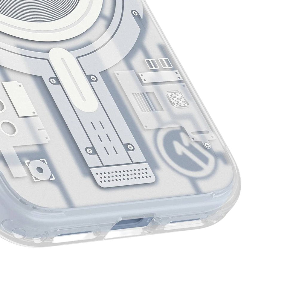 MagSafe-Hülle für Apple iPhone 18 Pro Max / 17 Pro Max, Spigen, C11 Ultra Hybrid MagFit Element, Weiß ACS12307