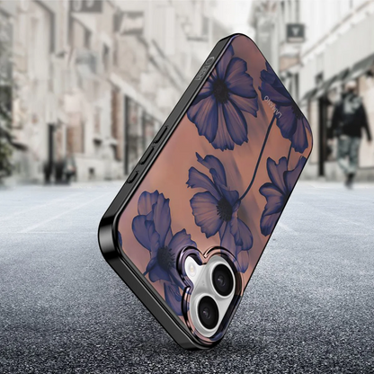 MagSafe Hülle für Apple iPhone 16, Tech-Protect, Lamano Velvet Night, Schwarz