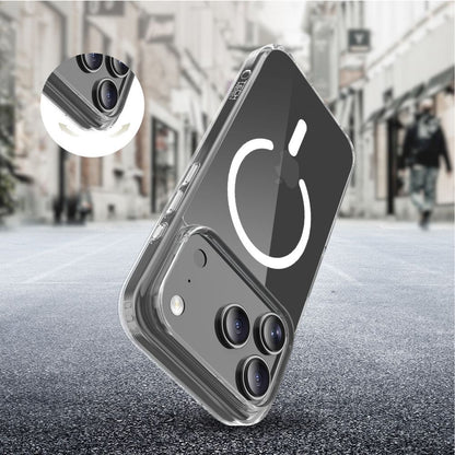 MagSafe Case for Apple iPhone 17 Pro, Tech-Protect, Flexair Hybrid CC, Transparent