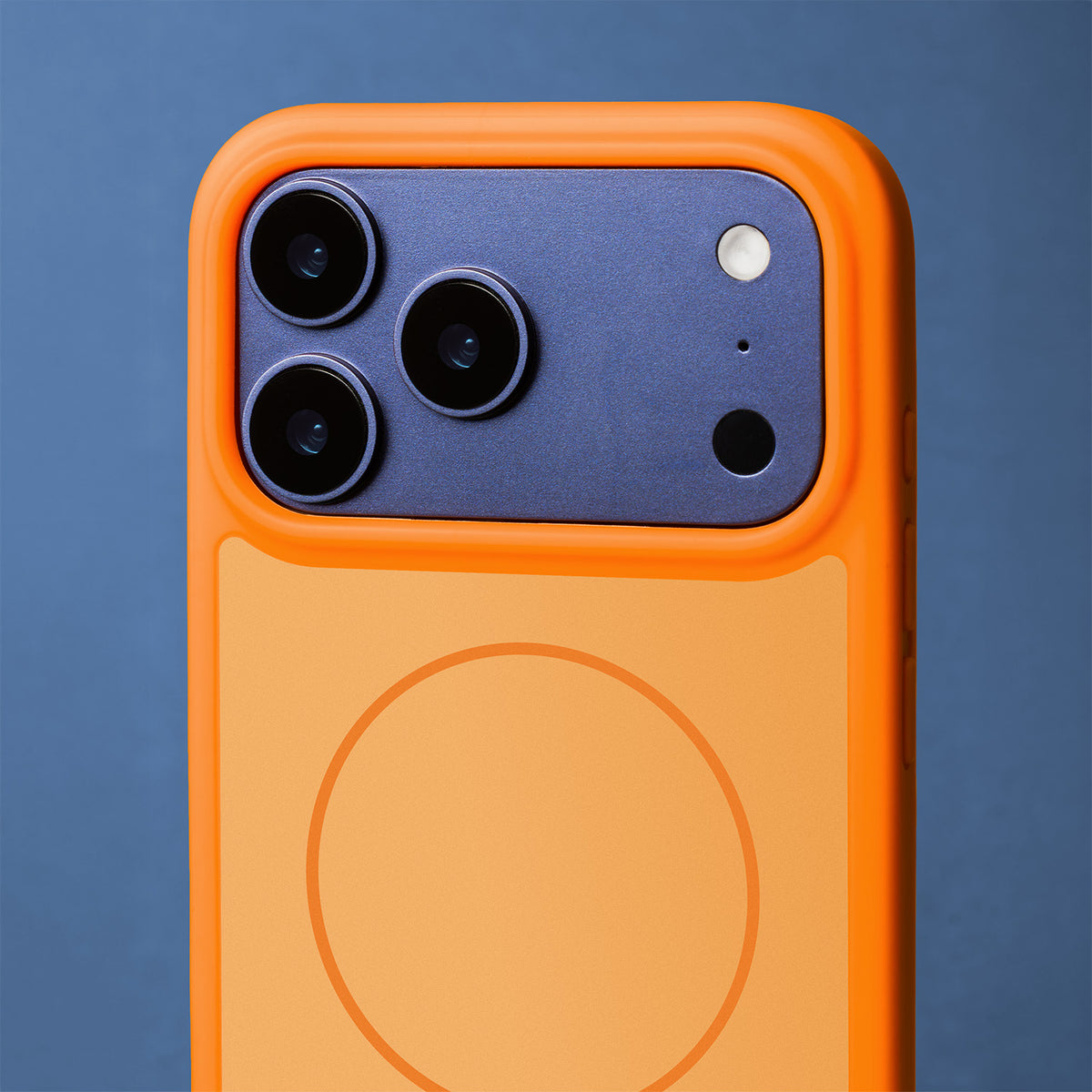 MagSafe-Hülle für Apple iPhone 18 Pro / 17 Pro, OEM, Frame Thin Mag, Orange