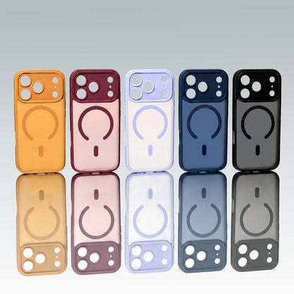MagSafe-Hülle für Apple iPhone 18 Pro Max / 17 Pro Max, Etteri, Matt Mag, Marineblau