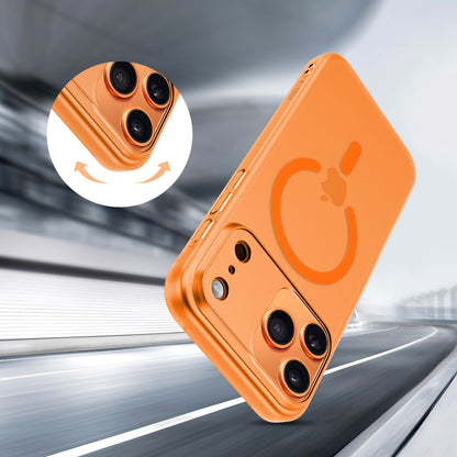 MagSafe Hülle für Apple iPhone 17 Pro, Tech-Protect, MagSlim, Matt Orange