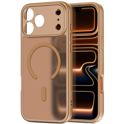 MagSafe Hülle für Apple iPhone 17 Pro Max, Tech-Protect, BasicMag, Mattbraun