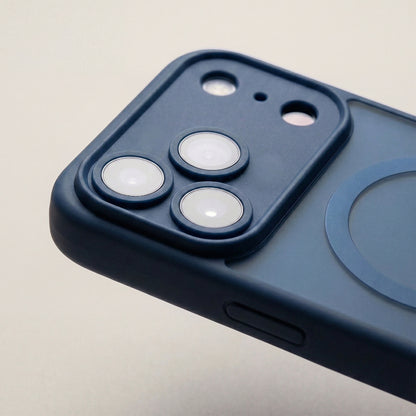 MagSafe-Hülle für Apple iPhone 18 Pro Max / 17 Pro Max, Etteri, Matt Mag, Marineblau