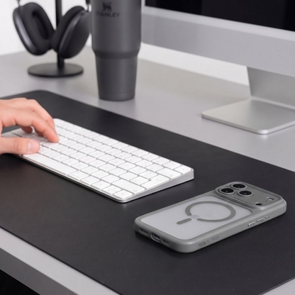 MagSafe Case for Apple iPhone 18 Pro Max / 17 Pro Max, Tech-Protect, MagPeak CC, Matte Gray