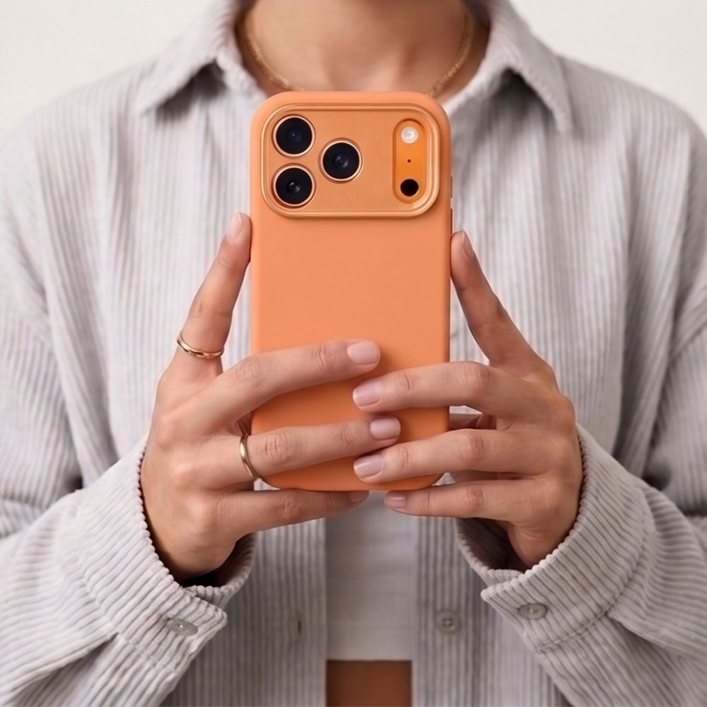 MagSafe-Hülle für Apple iPhone 18 Pro / 17 Pro, Tech-Protect, Uniq CC, Orange
