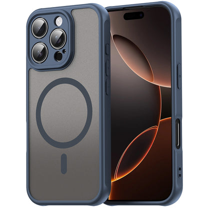 MagSafe-Hülle für Apple iPhone 11, Techsuit, HaloFrost II, Marineblau