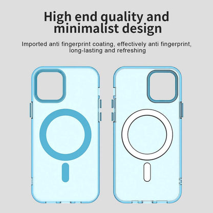 MagSafe-Hülle für Apple iPhone 12 / 12 Pro, Techsuit, CandyCase, Blau