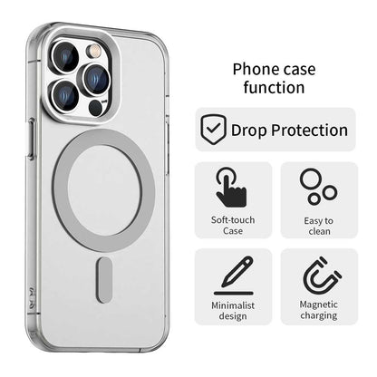 MagSafe-Hülle für Apple iPhone 12 Pro Max, Techsuit, CandyCase, Weiß