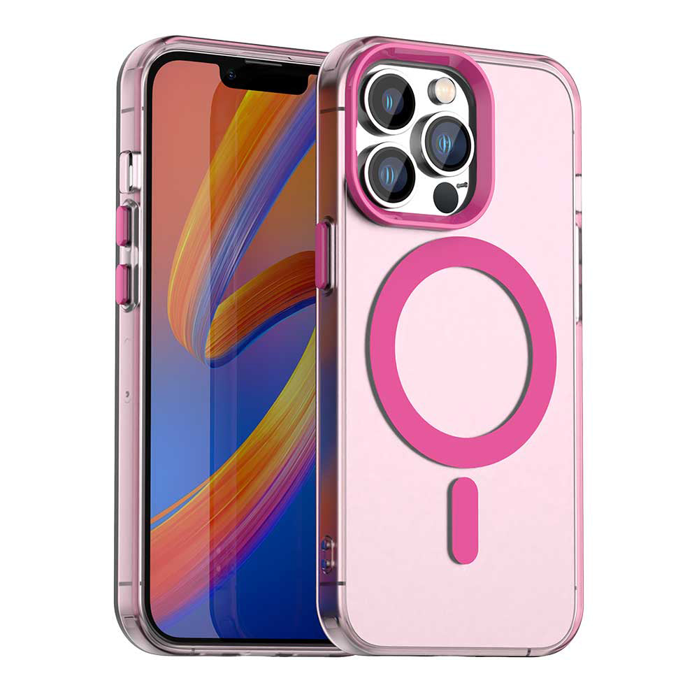 MagSafe-Hülle für Apple iPhone 13 Pro Max, Techsuit, CandyCase, Rosa