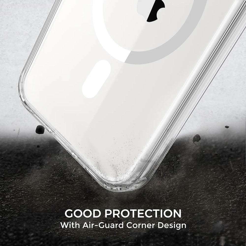 MagSafe-Hülle für Apple iPhone 13 Pro, Techsuit, Pro, Transparent