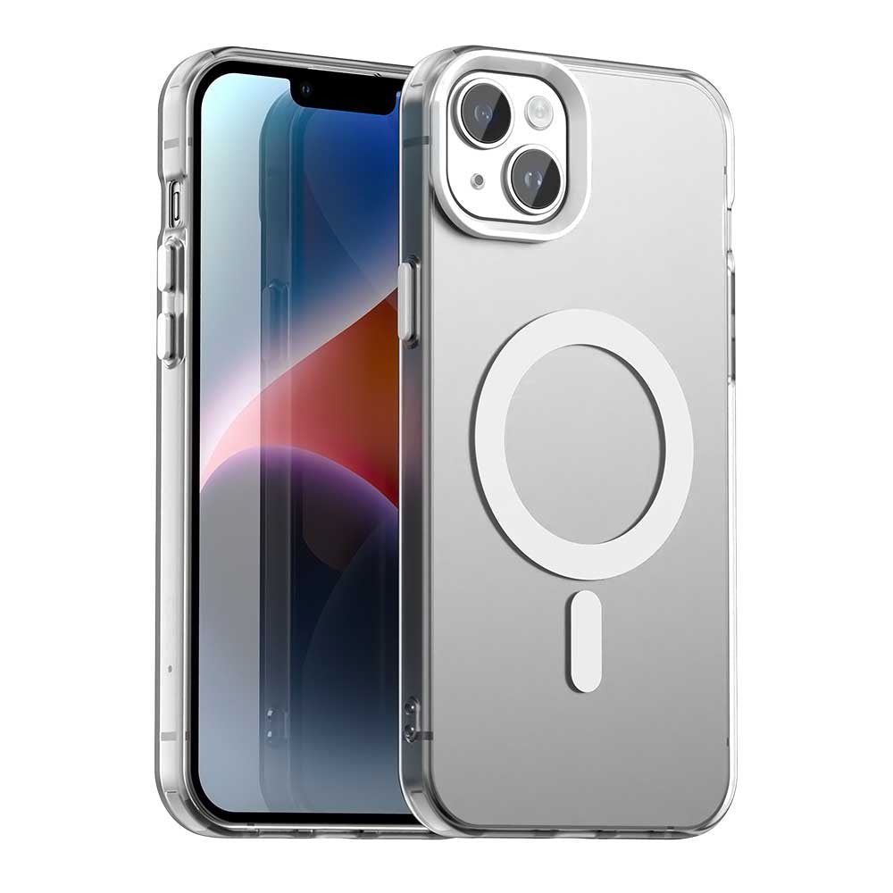 MagSafe-Hülle für Apple iPhone 13, Techsuit, CandyCase, Weiß