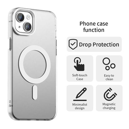 MagSafe-Hülle für Apple iPhone 13, Techsuit, CandyCase, Weiß