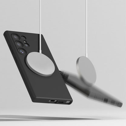 MagSafe Hülle für Apple iPhone 13, Techsuit, SoftFlex, Schwarz