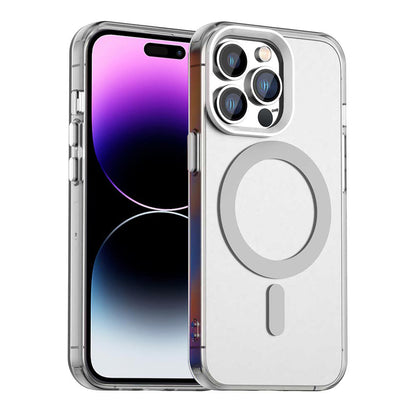 MagSafe-Hülle für Apple iPhone 14 Pro Max, Techsuit, CandyCase, Weiß