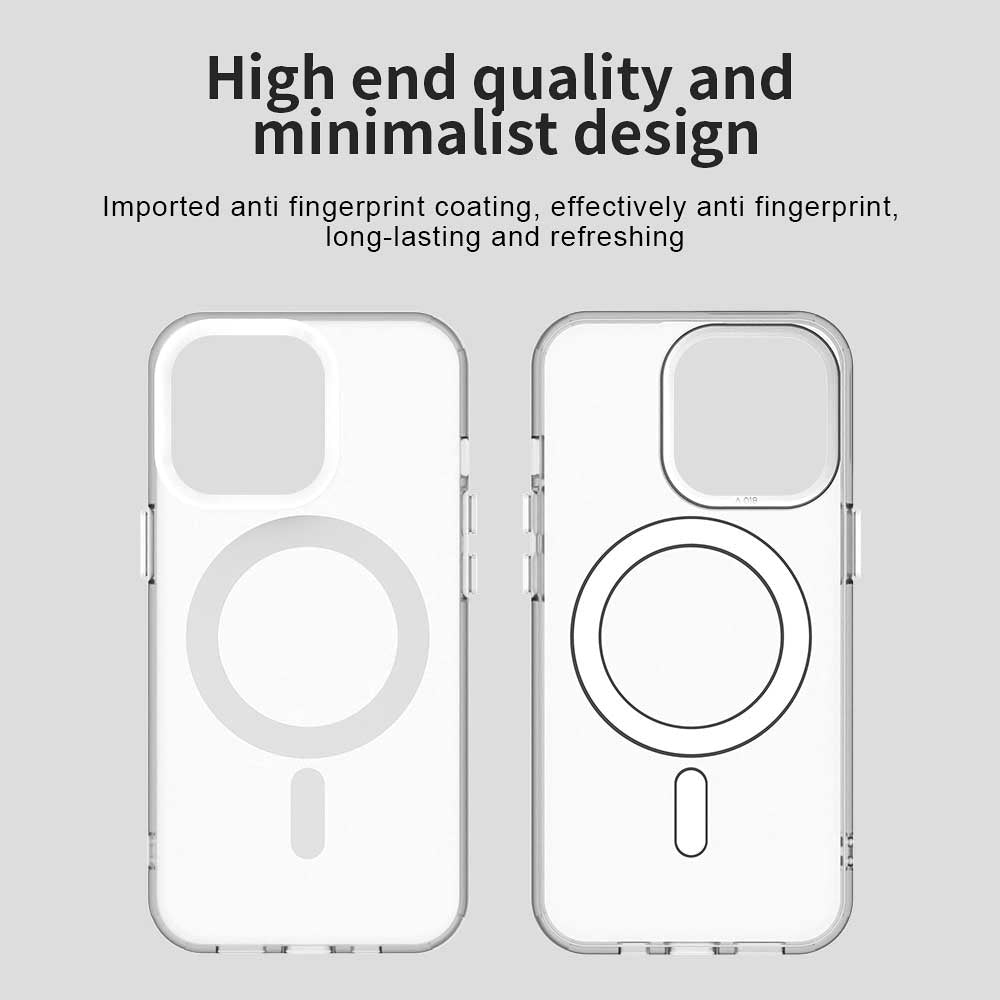 MagSafe-Hülle für Apple iPhone 14 Pro Max, Techsuit, CandyCase, Weiß
