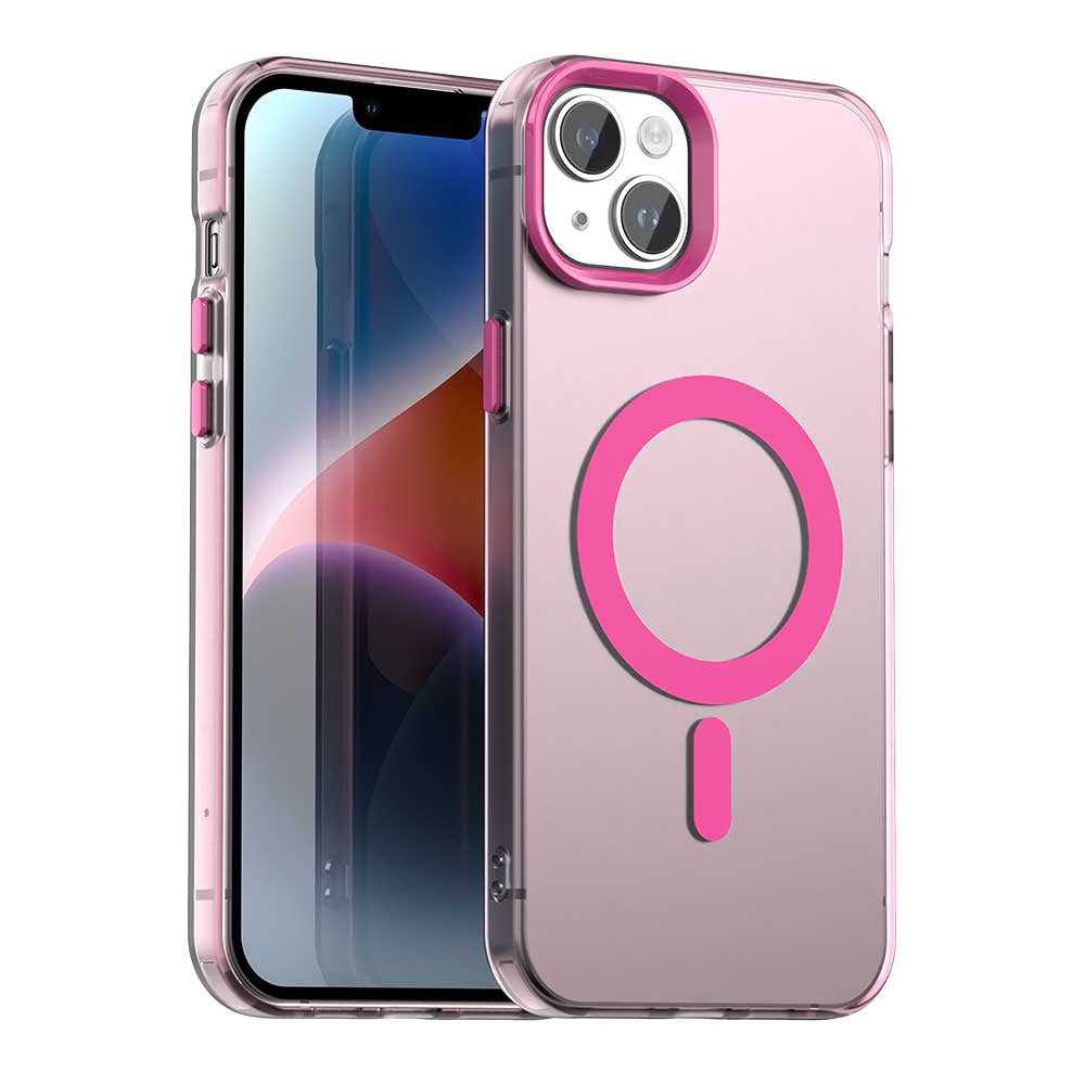 MagSafe-Hülle für Apple iPhone 14, Techsuit, CandyCase, Rosa