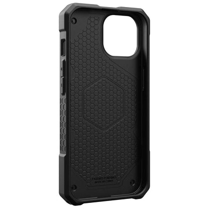 MagSafe-Hülle für Apple iPhone 15 Plus, Urban Armor Gear, Monarch Pro Carbon, Schwarz