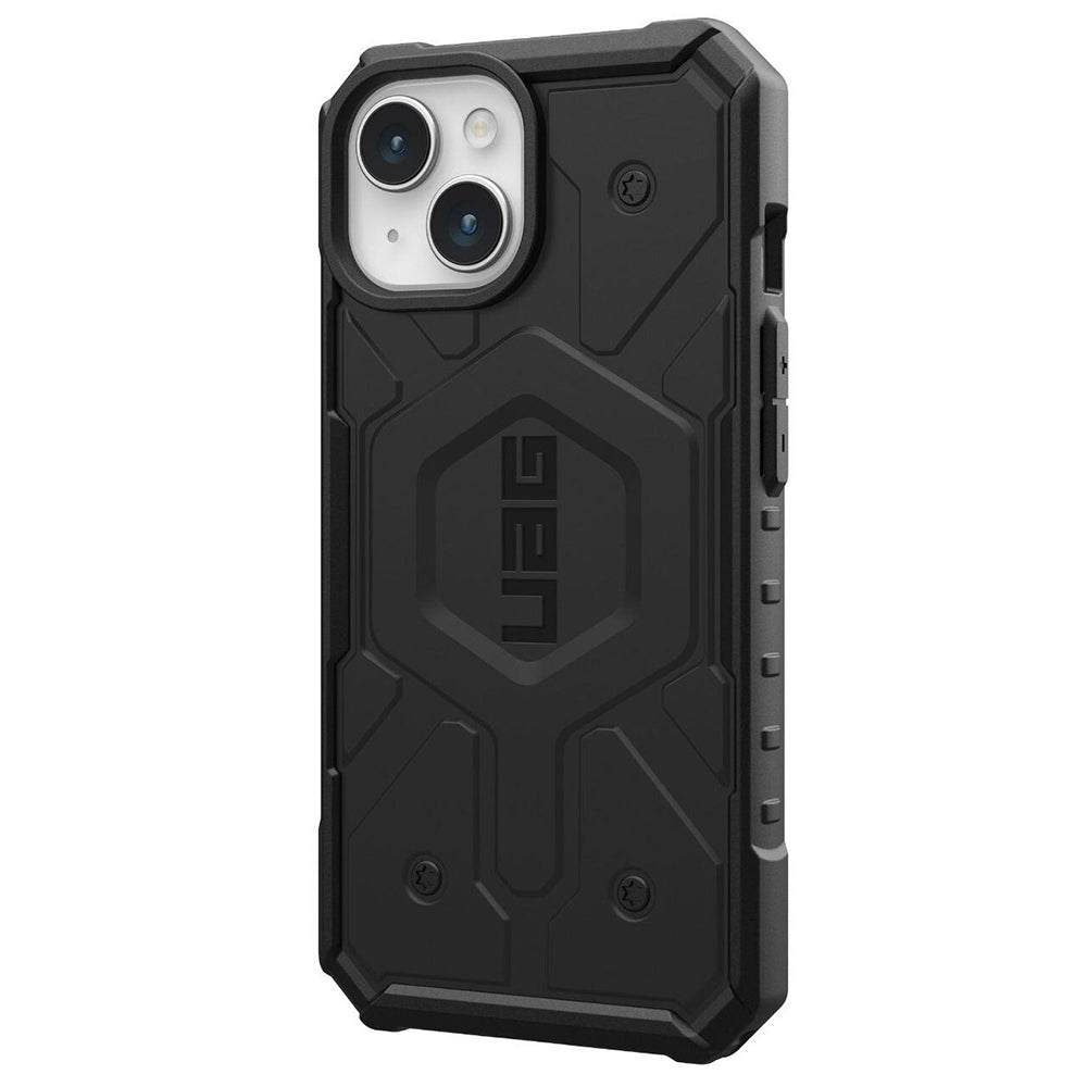 MagSafe-Hülle für Apple iPhone 15 Plus, Urban Armor Gear, Pathfinder, Schwarz