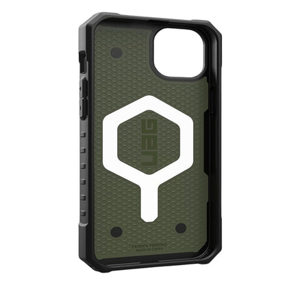 MagSafe-Hülle für Apple iPhone 15 Plus, Urban Armor Gear, Pathfinder, Grün