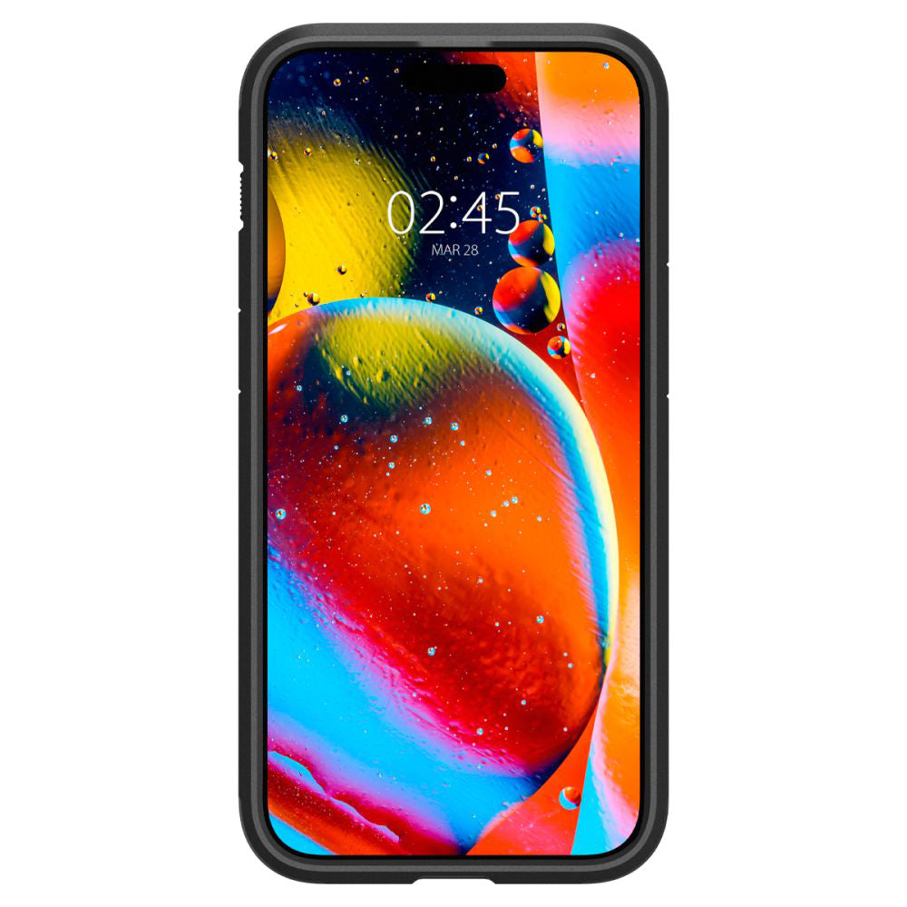 MagSafe Hülle für Apple iPhone 15 Pro Max, Spigen, Tough Armor, Schwarz ACS06594