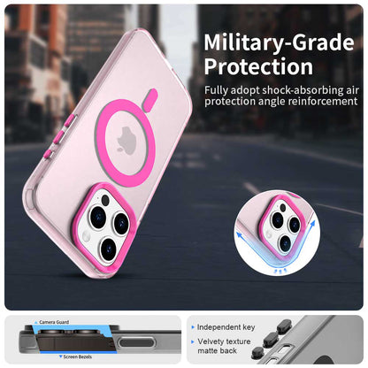 MagSafe-Hülle für Apple iPhone 15 Pro Max, Techsuit, CandyCase, Rosa