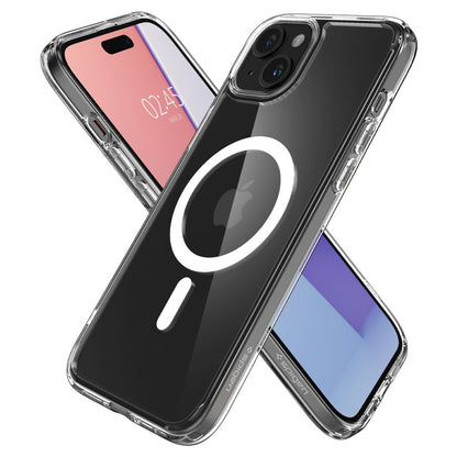 MagSafe-Hülle für Apple iPhone 15, Spigen, Ultra Hybrid, Weiß ACS06802