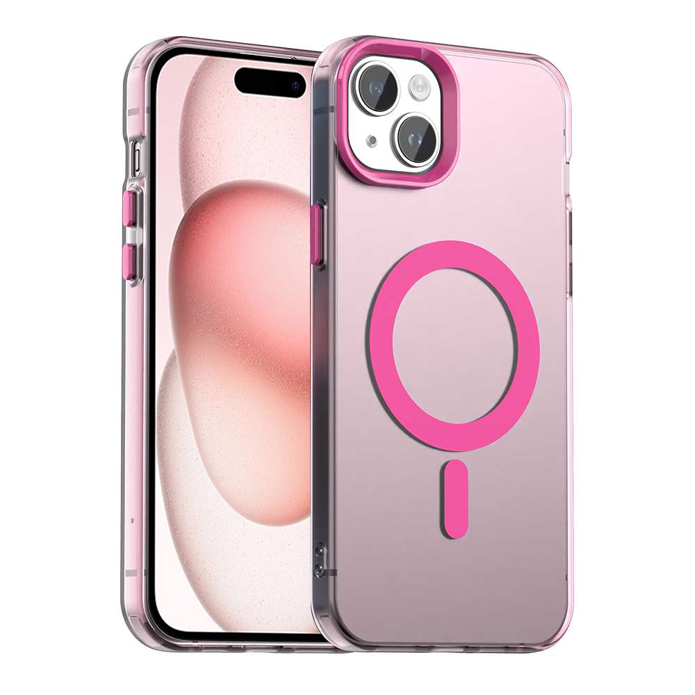 MagSafe-Hülle für Apple iPhone 15, Techsuit, CandyCase, Rosa
