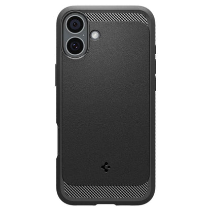 MagSafe Hülle für Apple iPhone 16 Plus, Spigen, Rugged Armor, Mattschwarz