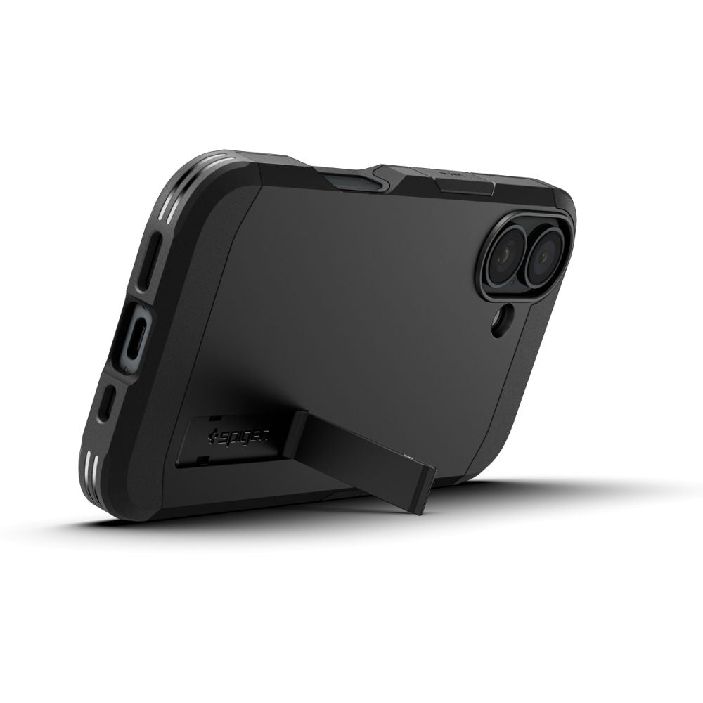 MagSafe Case for Apple iPhone 16 Plus, Spigen, Tough Armor, Black
