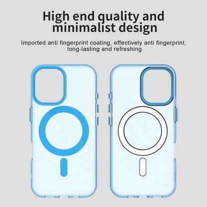 MagSafe-Hülle für Apple iPhone 16 Plus, Techsuit, CandyCase, Blau