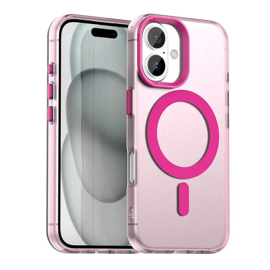 MagSafe-Hülle für Apple iPhone 16 Plus, Techsuit, CandyCase, Rosa