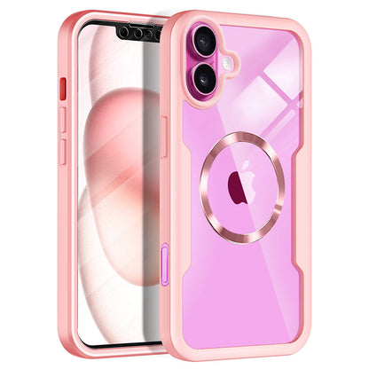 MagSafe-Hülle für Apple iPhone 16 Plus, Techsuit, ColorVerse 360, Rosa