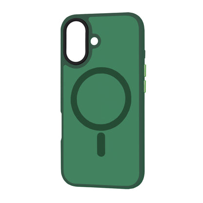 MagSafe-Hülle für Apple iPhone 16 Plus, Techsuit, HaloFrost, Grün
