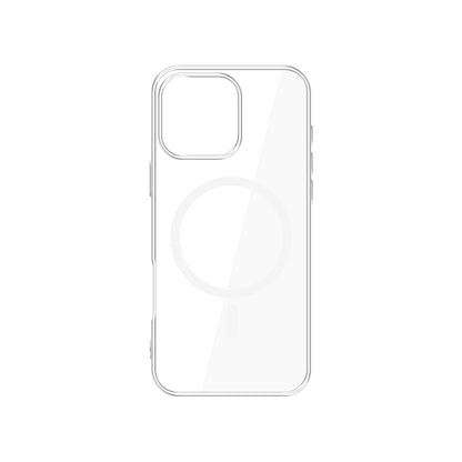 MagSafe-Hülle für Apple iPhone 16 Pro, 3MK, Clear MagCase, Transparent