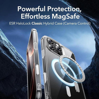 MagSafe-Hülle für Apple iPhone 16 Pro, ESR, Classic Hybrid Slide, Transparent