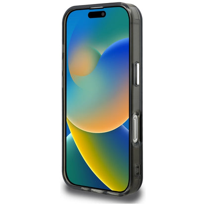 MagSafe Hülle für Apple iPhone 16 Pro, Karl Lagerfeld, IML Aquarelle Logo Karl, Schwarz