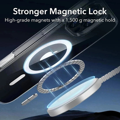 MagSafe Hülle für Apple iPhone 16 Pro Max, ESR, Classic Hybrid Slide, Satinschwarz
